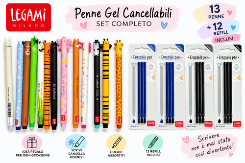 Legami milano set penne gel - milano,